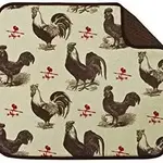 FOX RUN Rooster Drying Mat