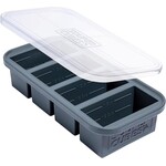 SOUPER CUBES SOUPER CUBES 1 Cup Tray - Charcoal