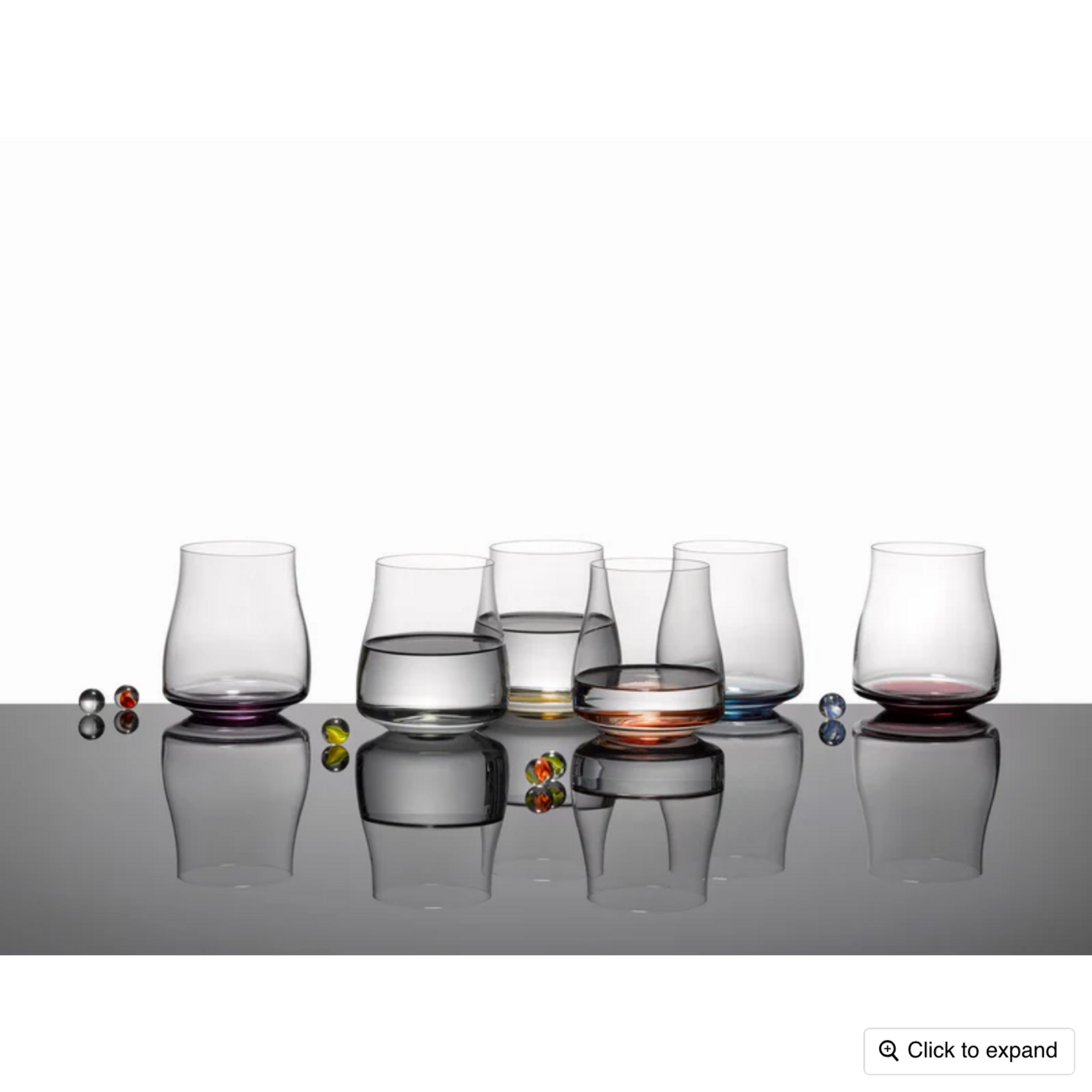 BOHEMIA CRYSTAL BOHEMIA CRYSTAL OF Tumbler Rainbow Fresh Assorted - Single