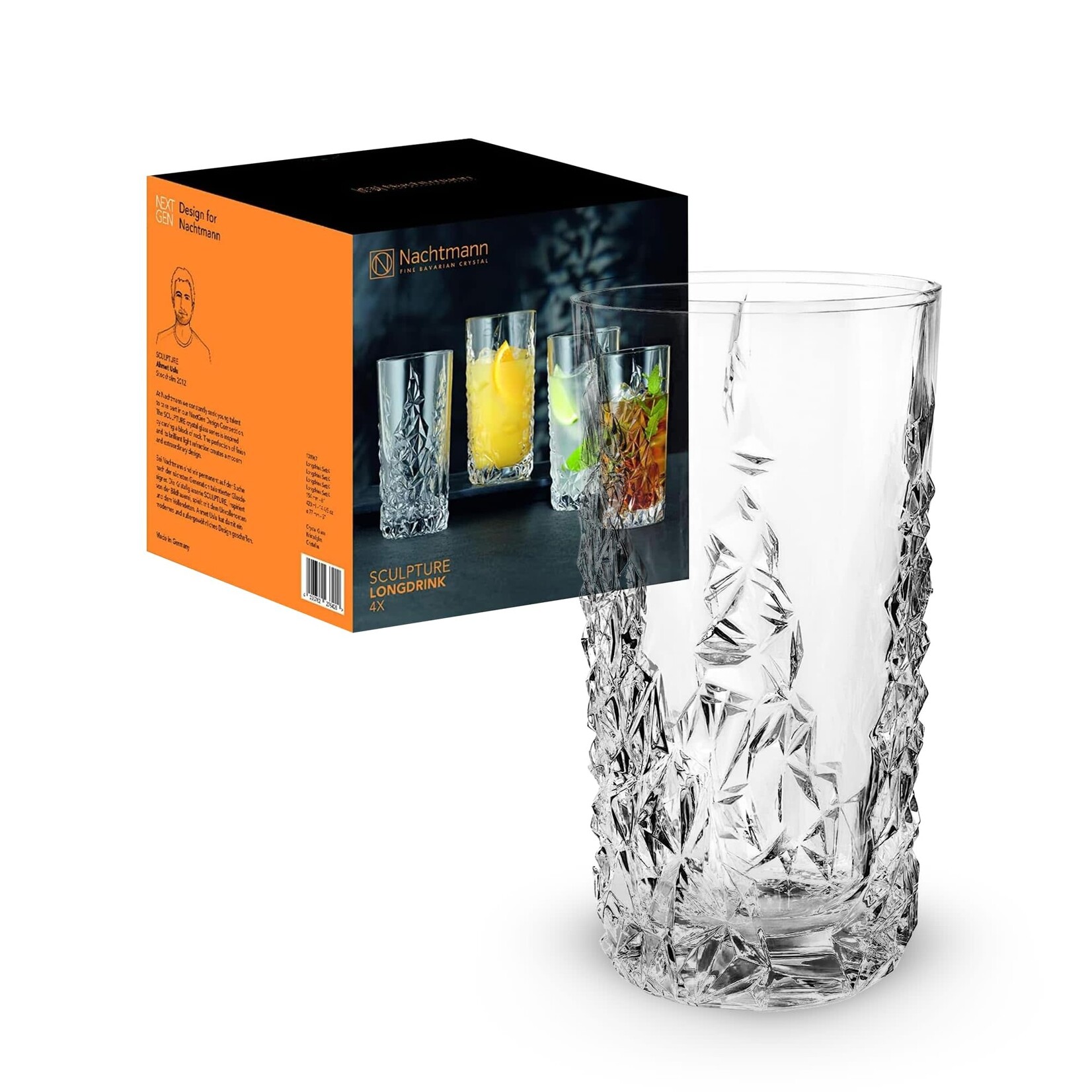 NACHTMANN NACHTMANN Long Drink Sculpture Glass