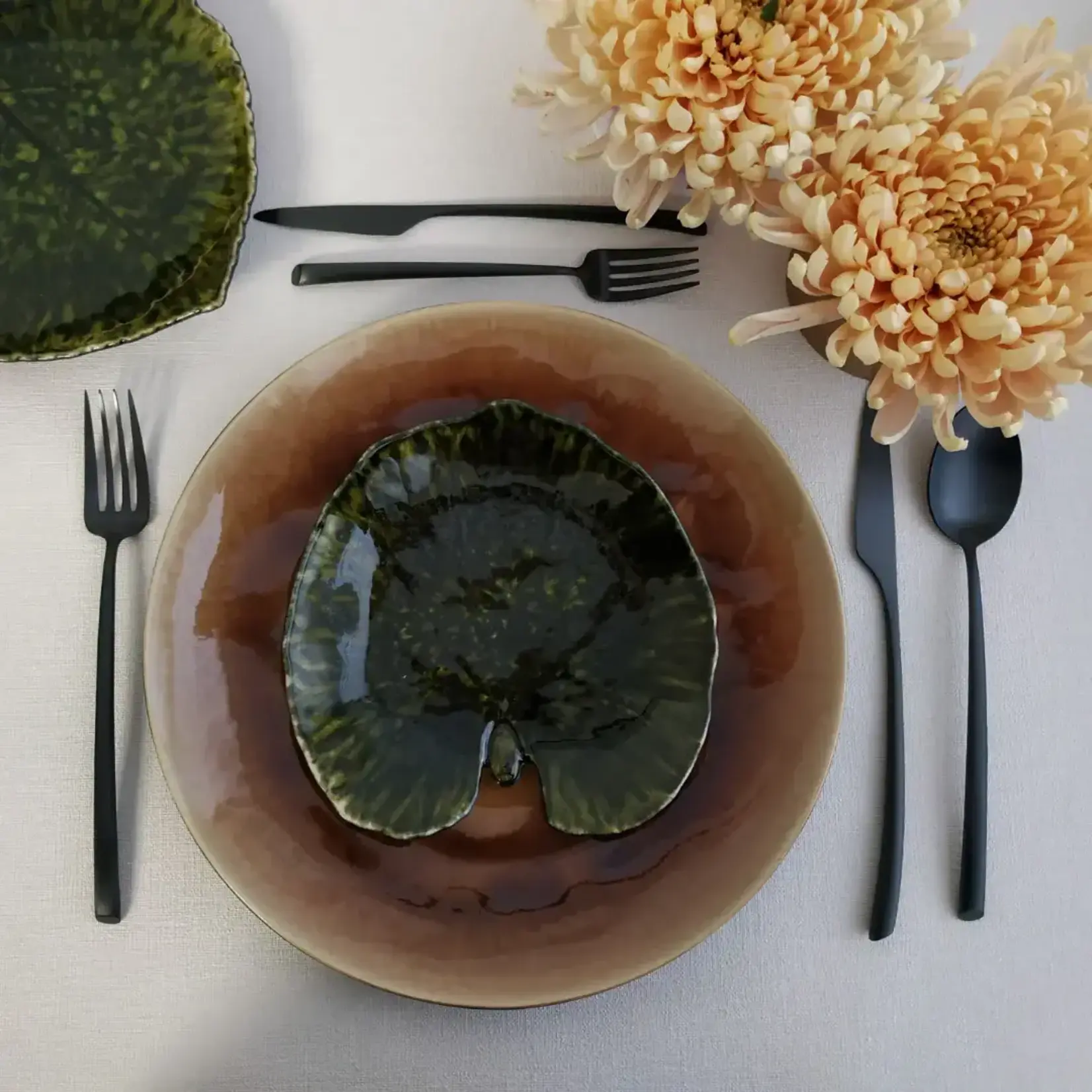 COSTA NOVA COSTA NOVA Riviera Alchemille Leaf Side Plate -  Forests