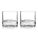 LIITON LIITON Smoky Mountain Glasses S/2 Clear