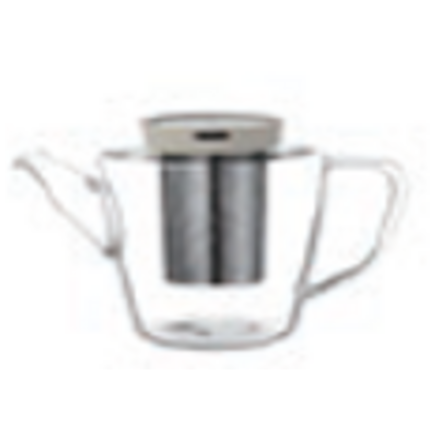 VIVA Infusion Glass Teapot 1l - Buttermilk
