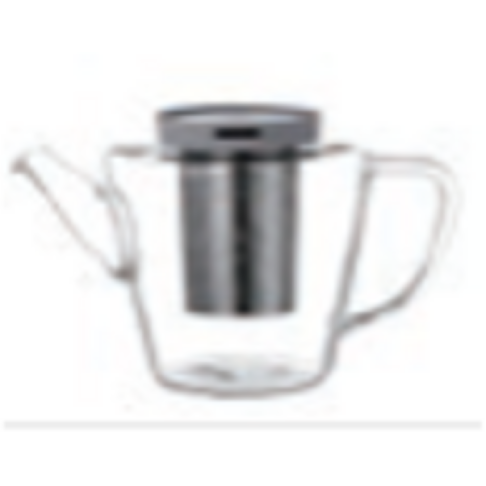 VIVA Infusion Glass Teapot 1l - Stone Grey