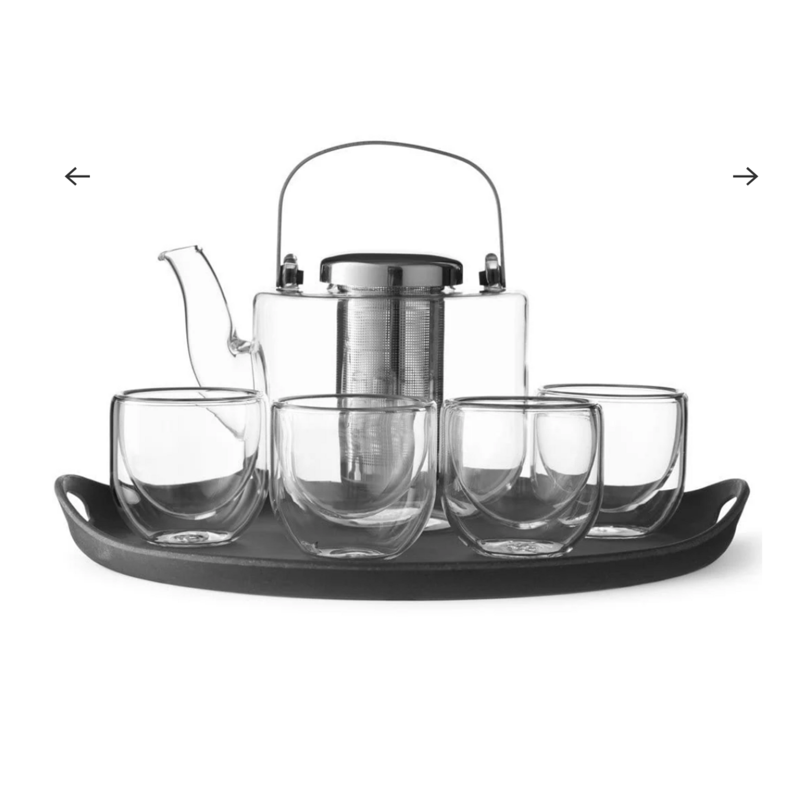 VIVA Bjorn Tea Set - Black