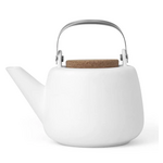 VIVA Nicola Porcelain Teapot - Large White