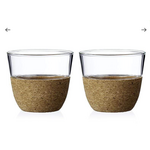 VIVA Cortica Tea Cups s/2 - Clear