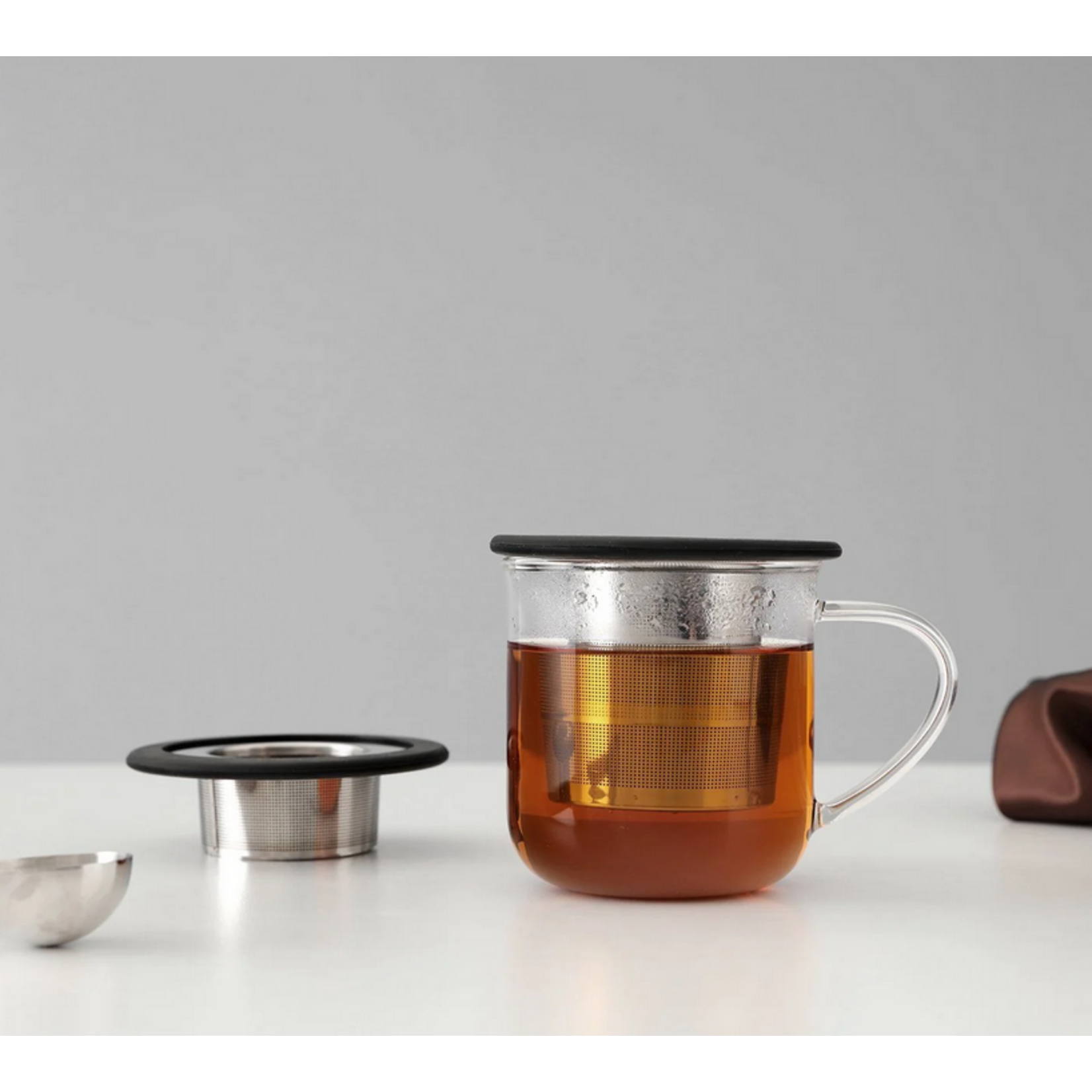 VIVA Collapsible Tea Strainer - Black