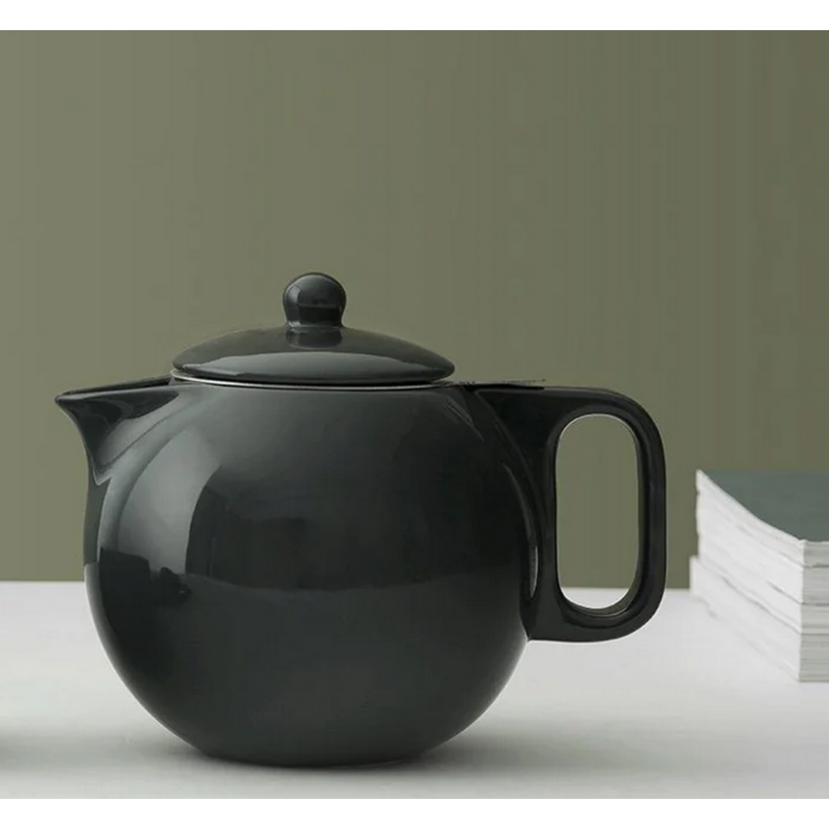 VIVA Jaimi Porcelain Teapot Large - Forest Pine