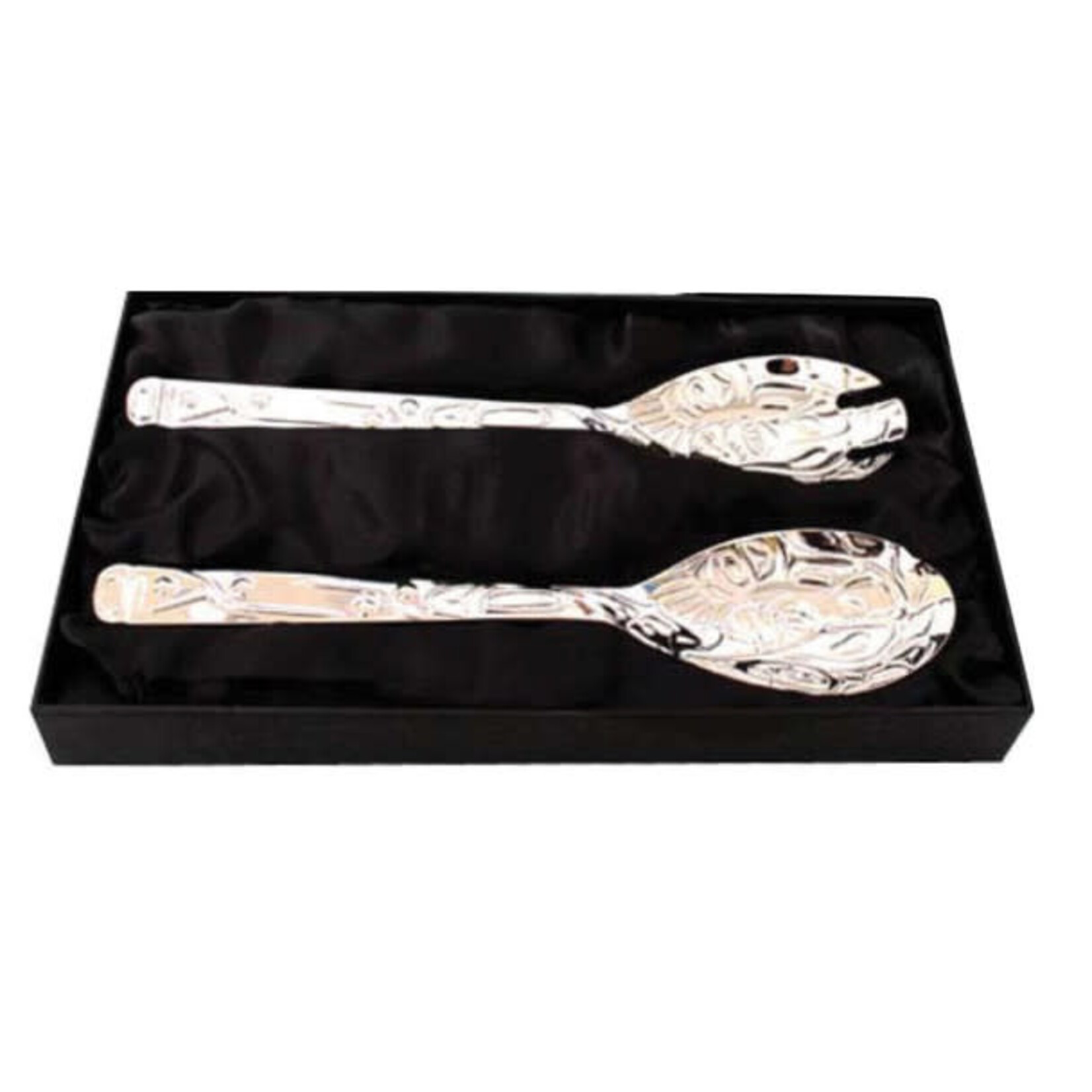 NATIVE NORTHWEST NATIVE NORTHWEST Silver Servers - Salmon DNR