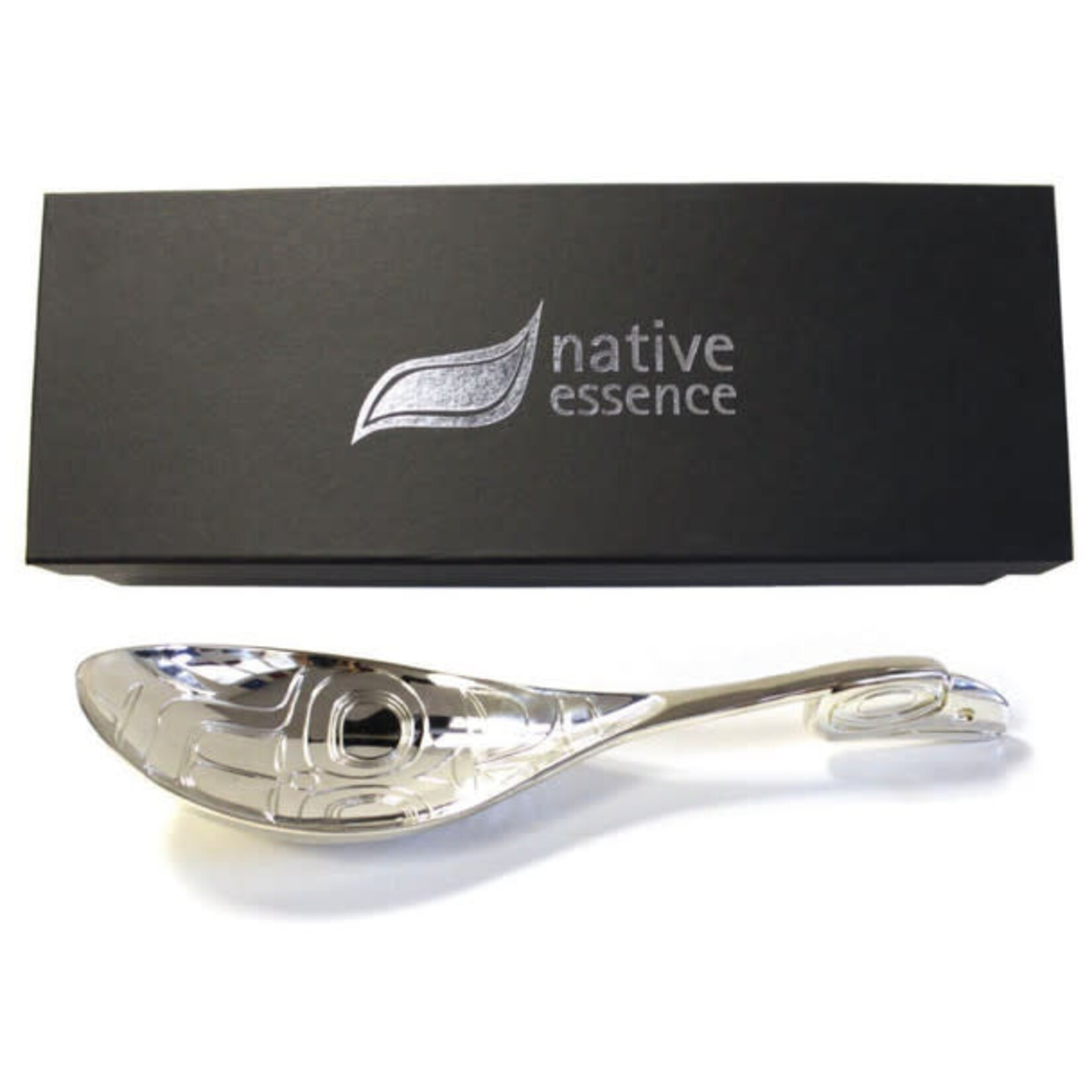 NATIVE NORTHWEST Silver Servers - Raven