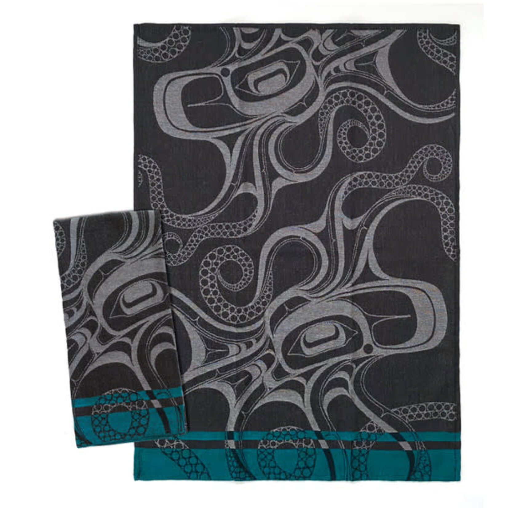 NATIVE NORTHWEST Tea Towel - Octopus (Nuu)