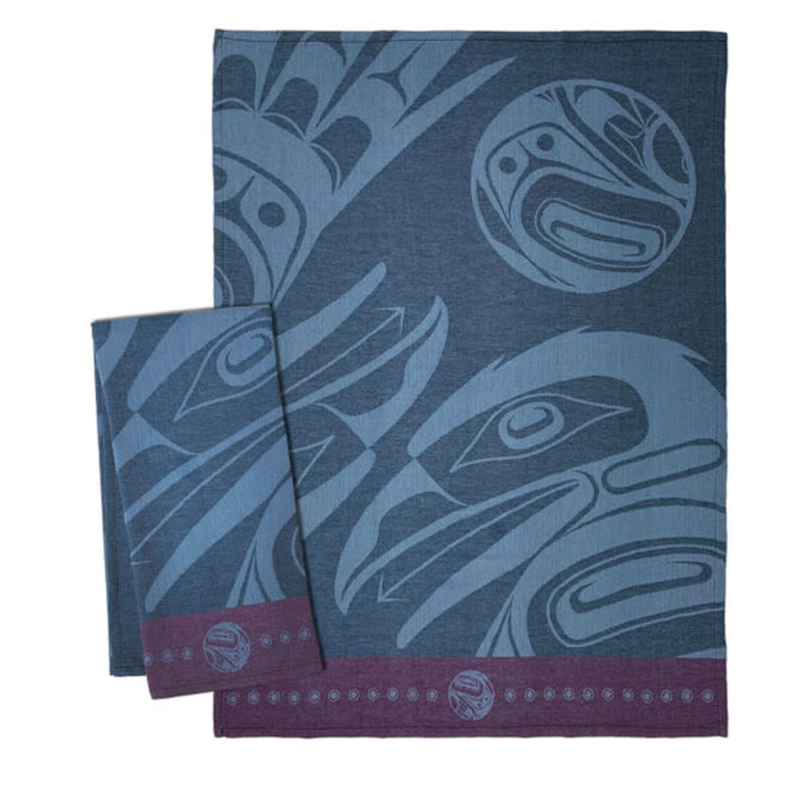 NATIVE NORTHWEST Tea Towel - Raven Moon