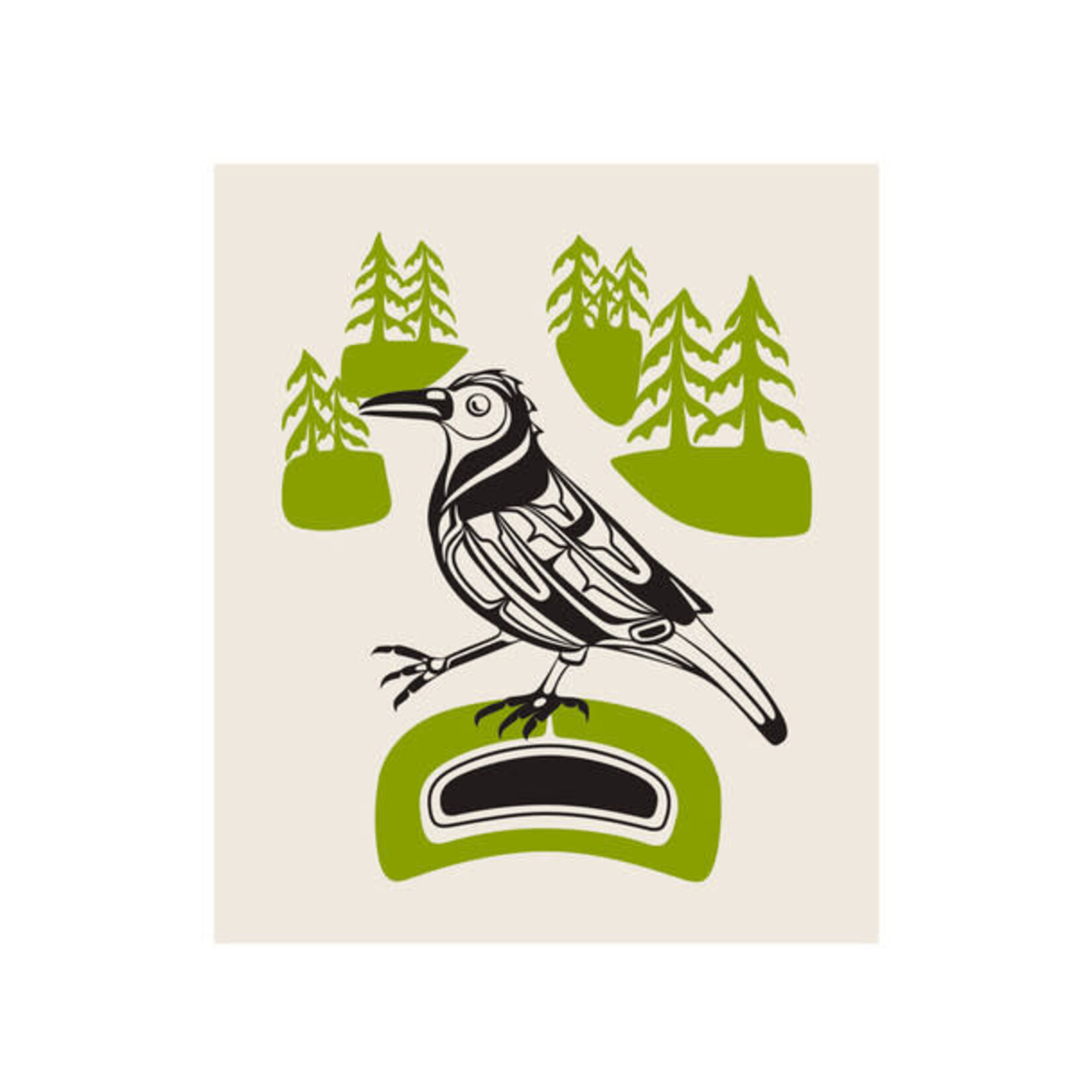 NATIVE NORTHWEST Eco Cloth - Crow - Walk in the Park