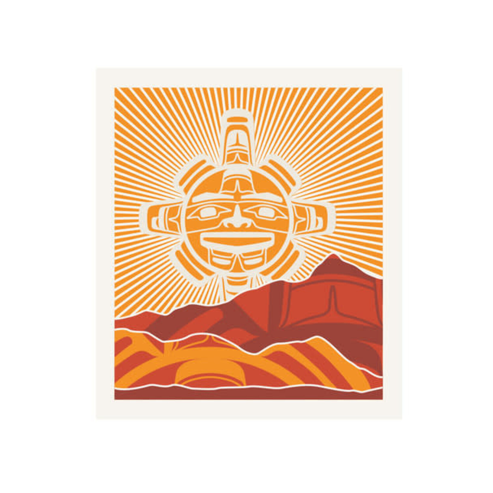 NATIVE NORTHWEST Eco Cloth - Chilkat Sun