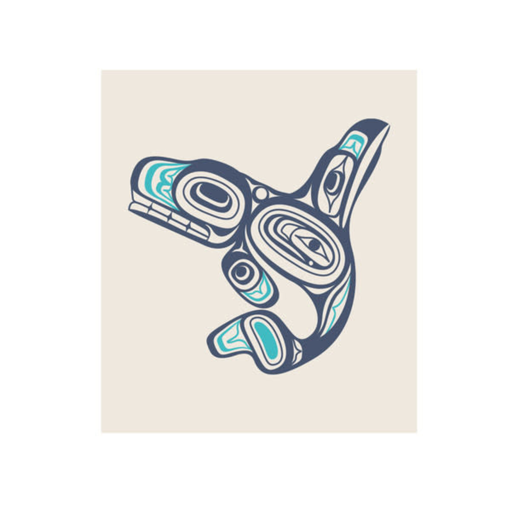 NATIVE NORTHWEST NATIVE NORTHWEST Eco Cloth - Whale