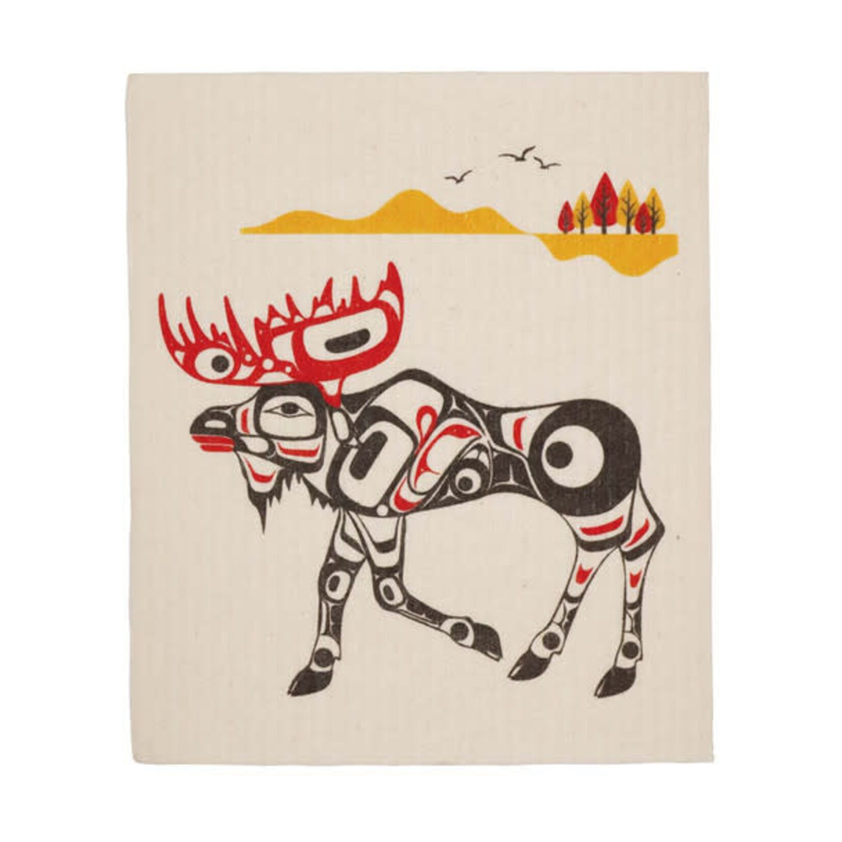 NATIVE NORTHWEST Eco Cloth - Moose