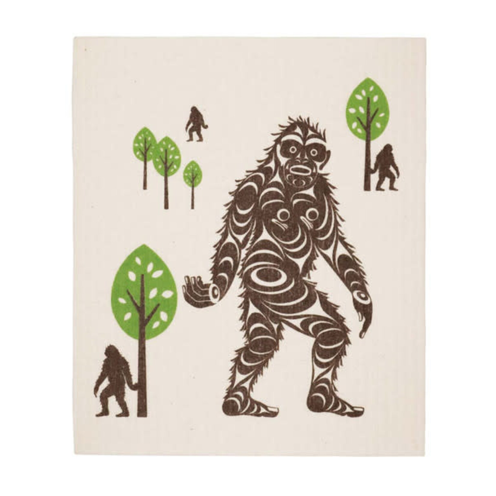 NATIVE NORTHWEST NATIVE NORTHWEST Eco Cloth - Sasquatch