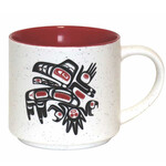 NATIVE NORTHWEST Ceramic Mug - Running Raven