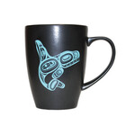 NATIVE NORTHWEST Black Mug - Whale