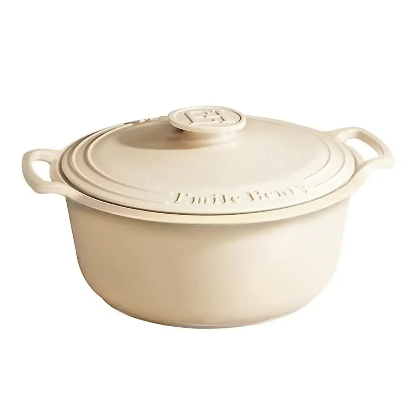 EMILE HENRY EMILE HENRY SUBLIME Round Stew Pot 5.7L -  Cream