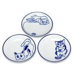 ABBOTT ABBOTT Small Playful Cats Plates Assort.