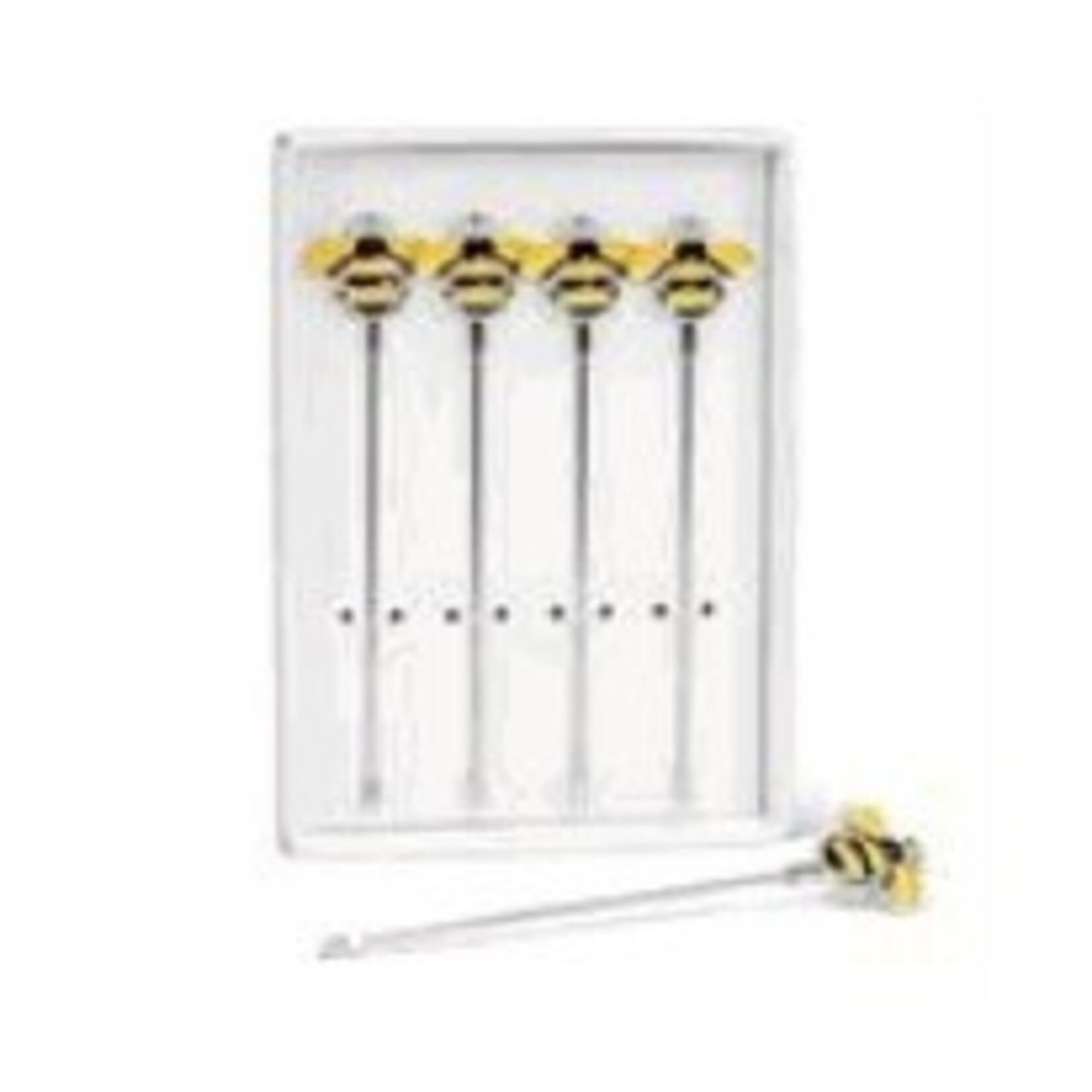 ABBOTT ABBOTT Bees Cocktail Picks s/4