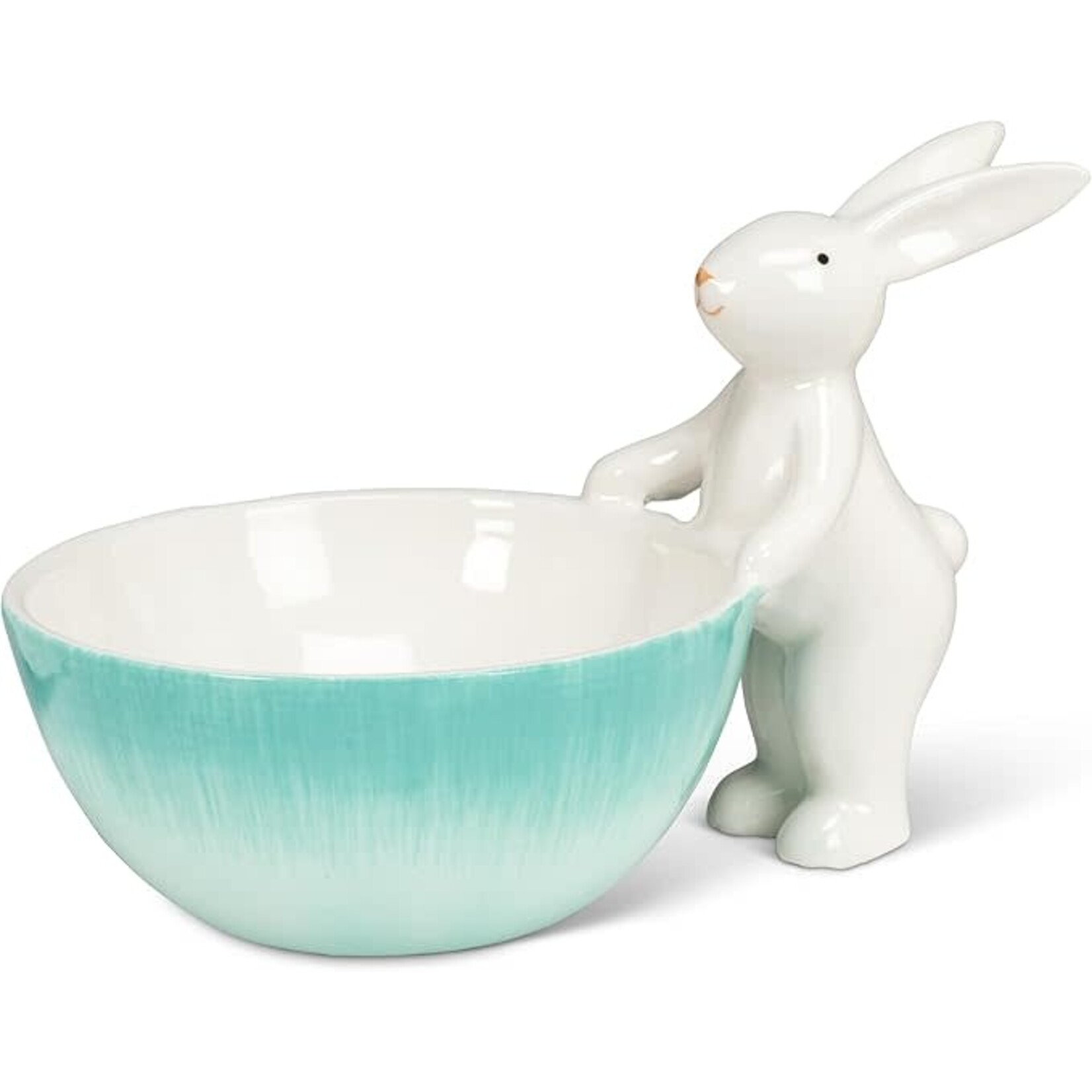 ABBOTT ABBOTT Bunny w/ Bowl - Turquoise