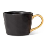 ABBOTT ABBOTT Matte Cup w/Gold Handle 12oz- Blk