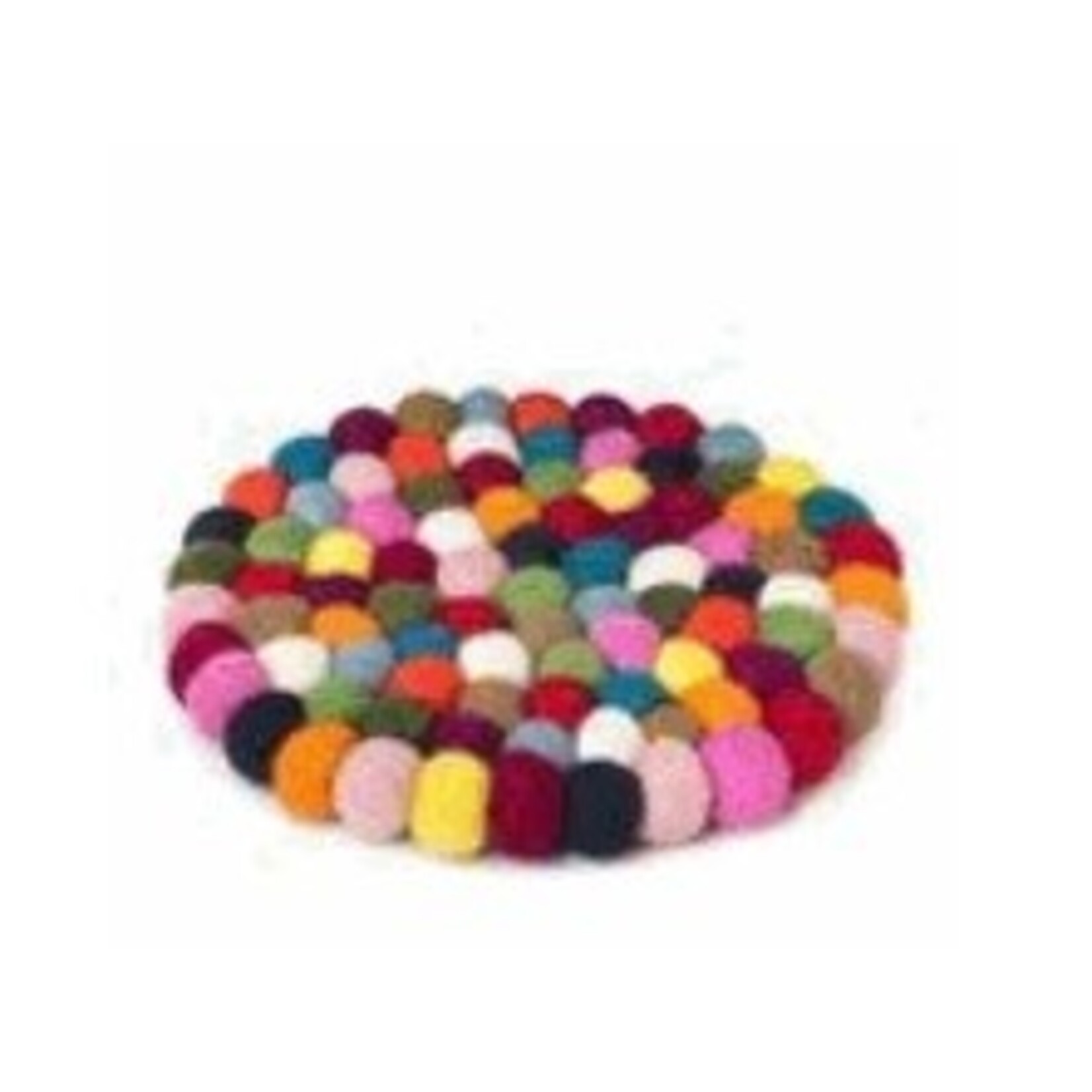ABBOTT ABBOTT Felt Ball Trivet - Multi