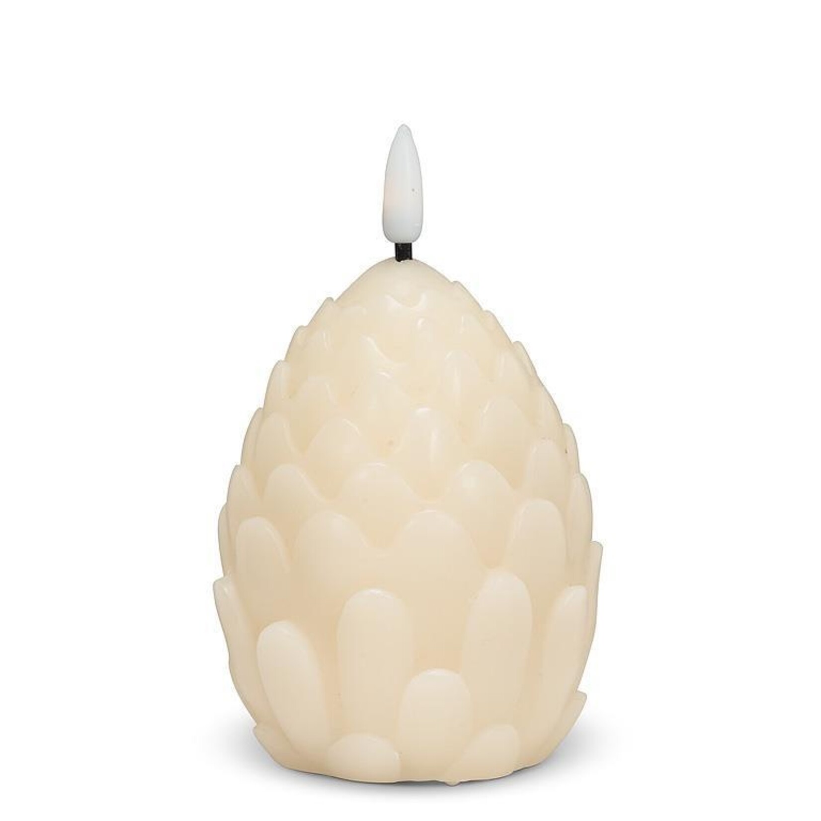 ABBOTT ABBOTT LED Pinecone Candle 5"Ivory