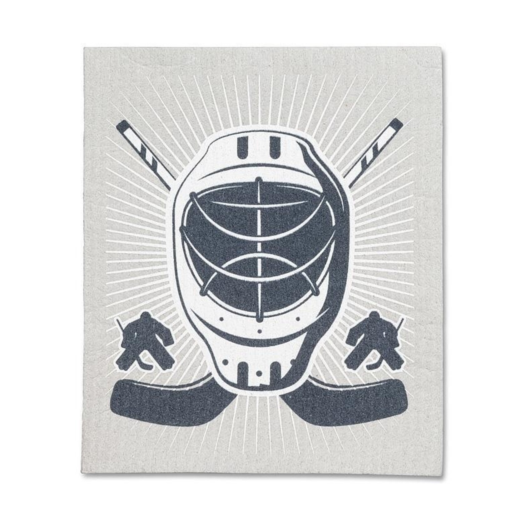 ABBOTT ABBOTT Swedish Dishcloth S/2 - Hockey Icons