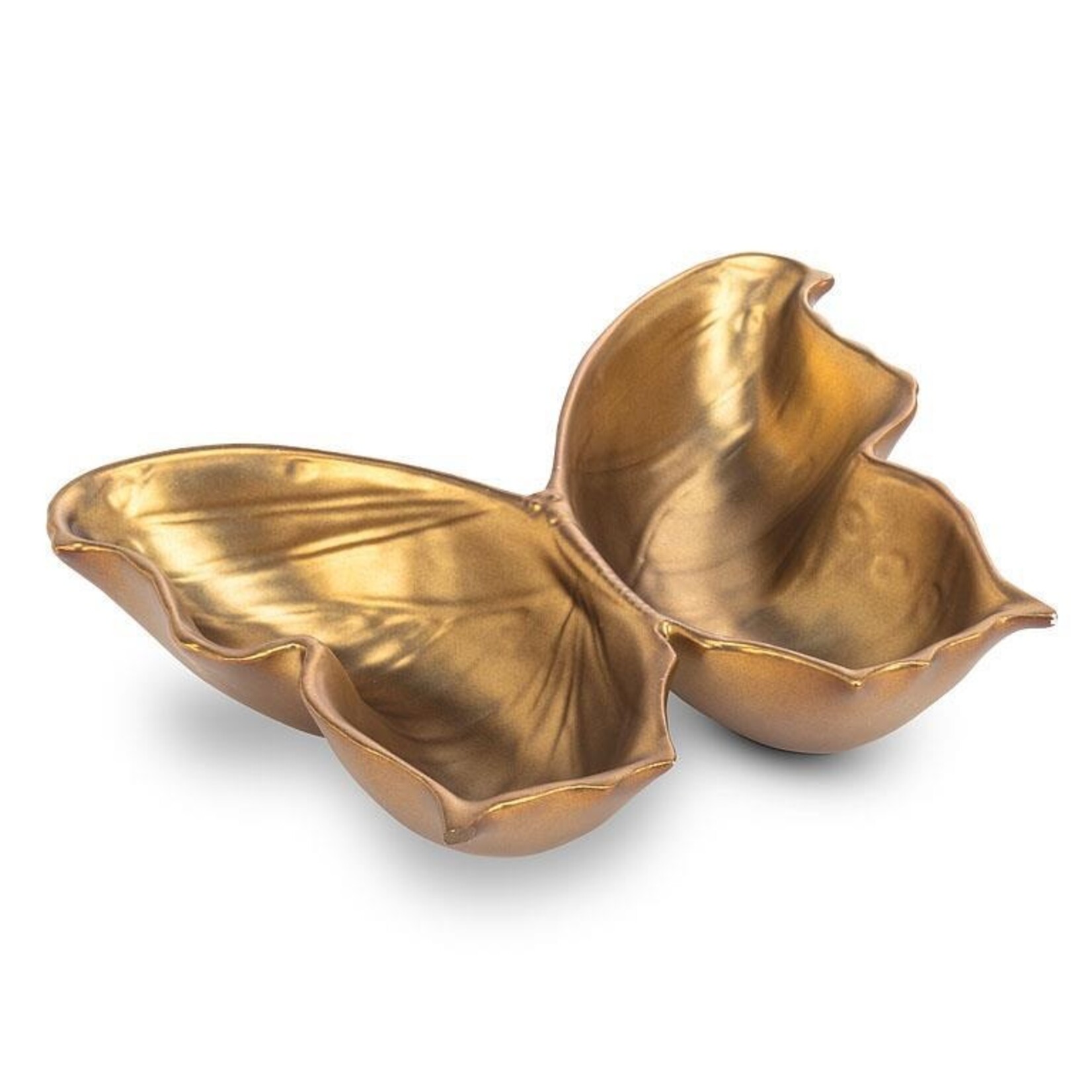 ABBOTT ABBOTT Deep Butterfly Dish - Gold