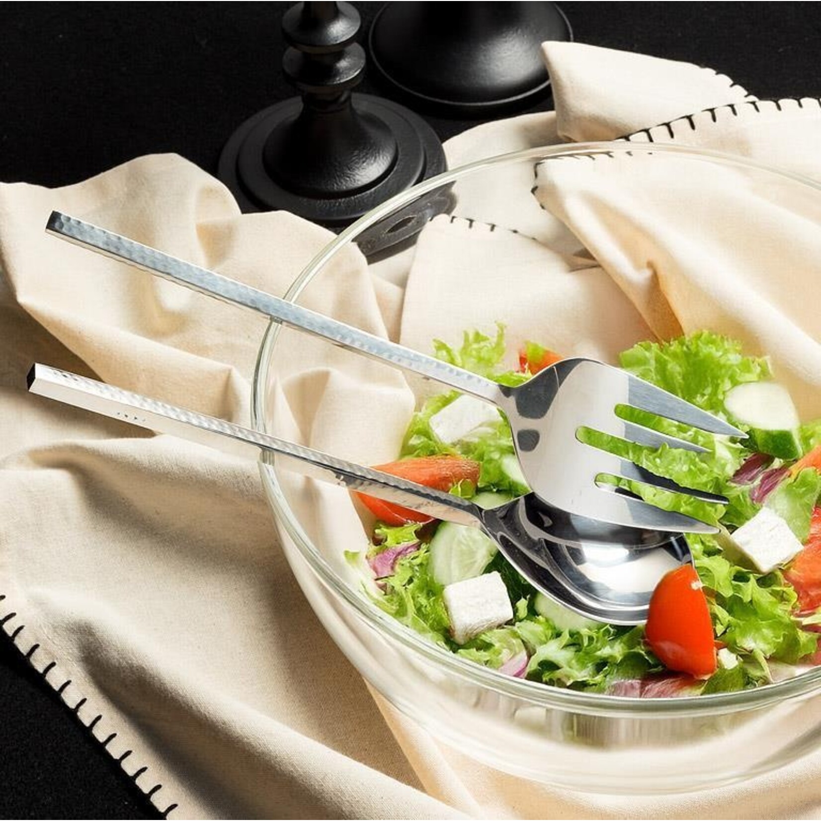 ABBOTT ABBOTT Salad Servers - Shiny Hammer