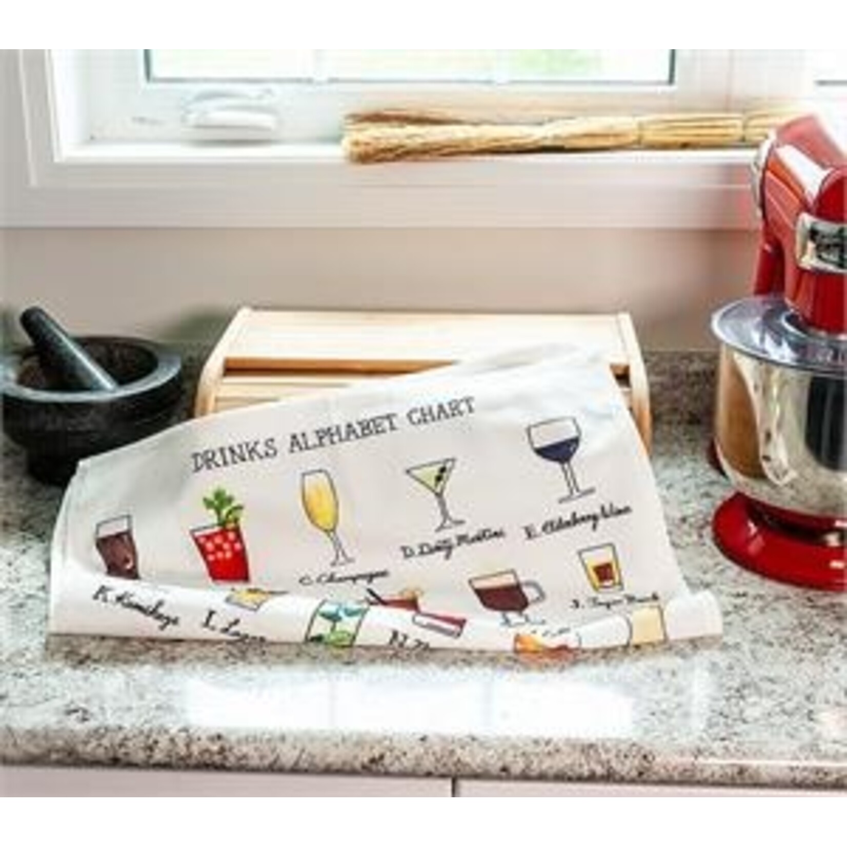 ABBOTT ABBOTT Cocktails Dishcloth & Teatowel Set