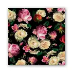 MICHEL DESIGN WORKS MICHEL DESIGN Lunch Napkin - Midnight Rose