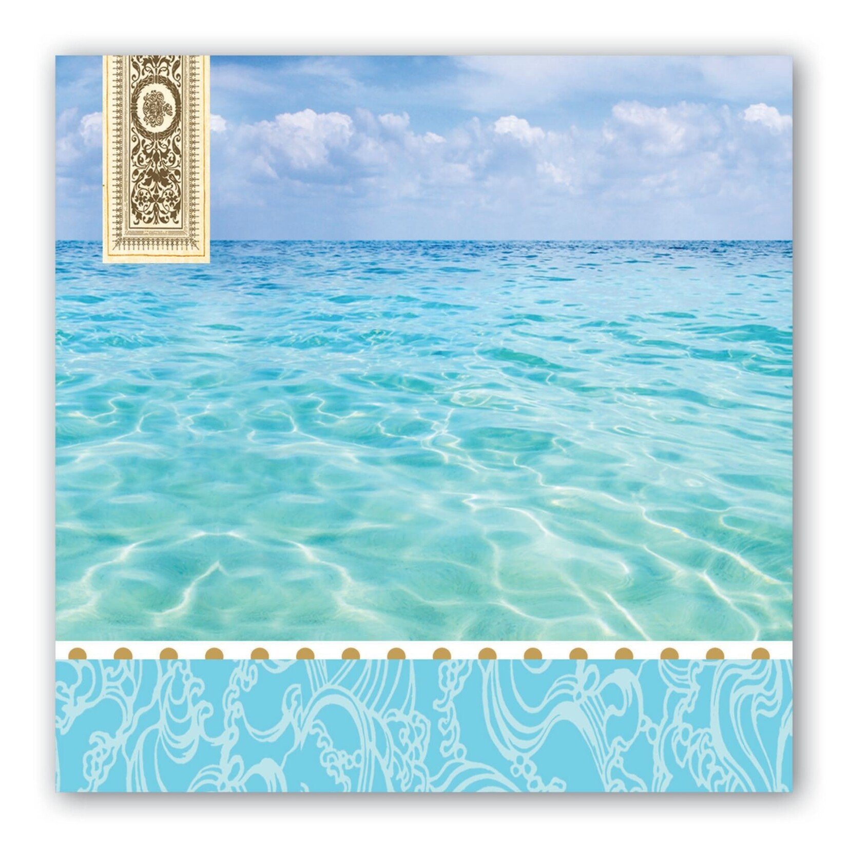MICHEL DESIGN WORKS MICHEL DESIGN Lunch Napkin - Beach