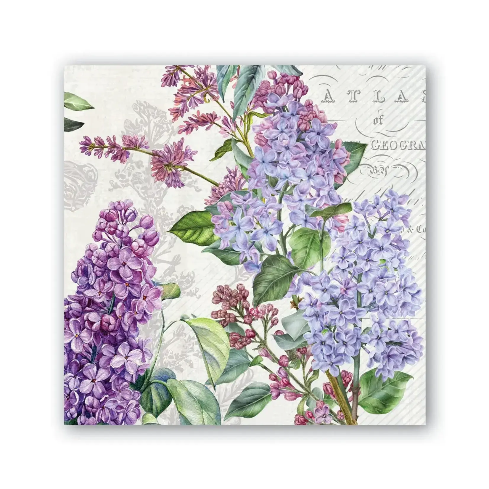 MICHEL DESIGN WORKS MICHEL DESIGN Lunch Napkin - French Lilacs