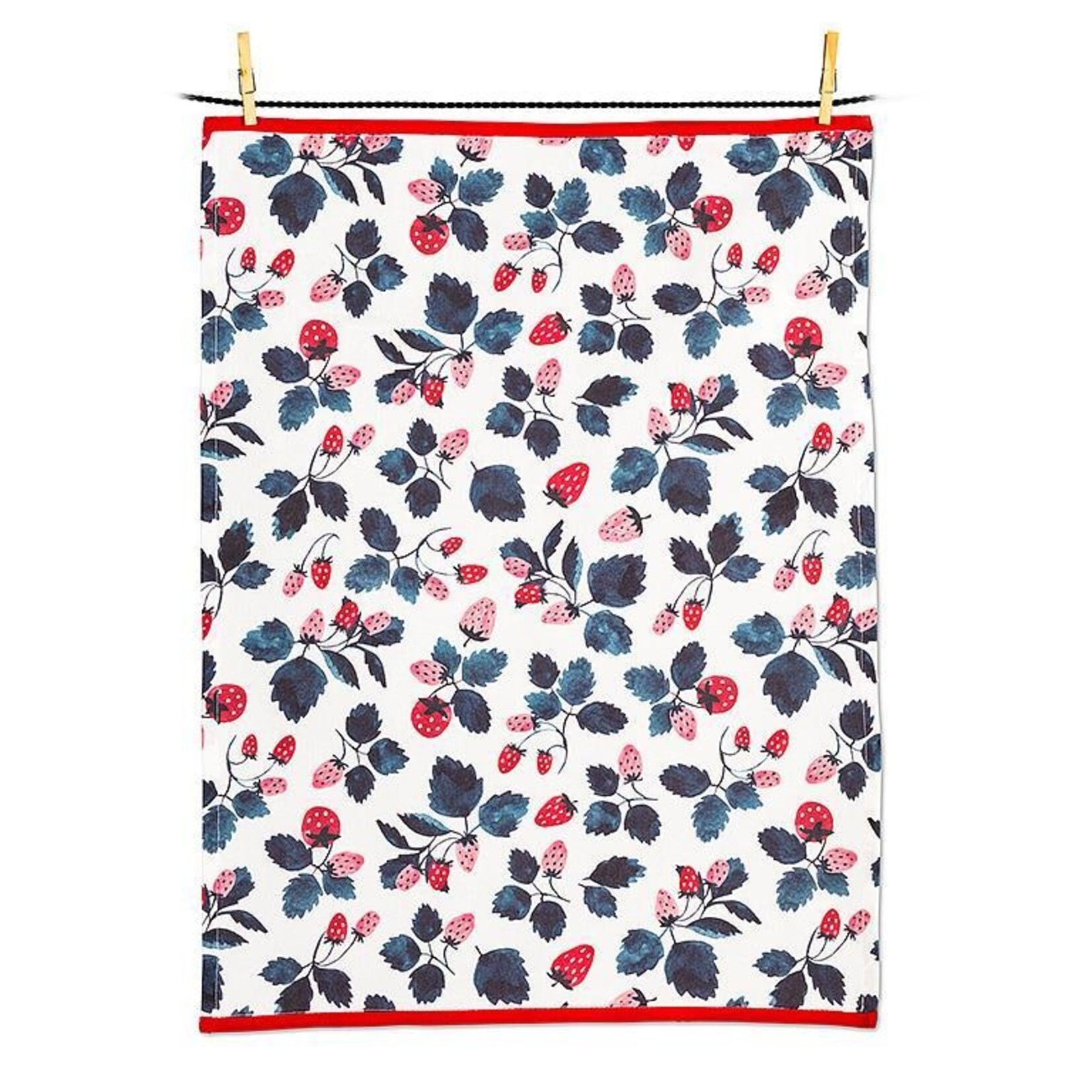 ABBOTT ABBOTT Strawberries Kitchen Towel