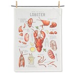 ABBOTT ABBOTT How to Eat Lobster Kitchen Towel