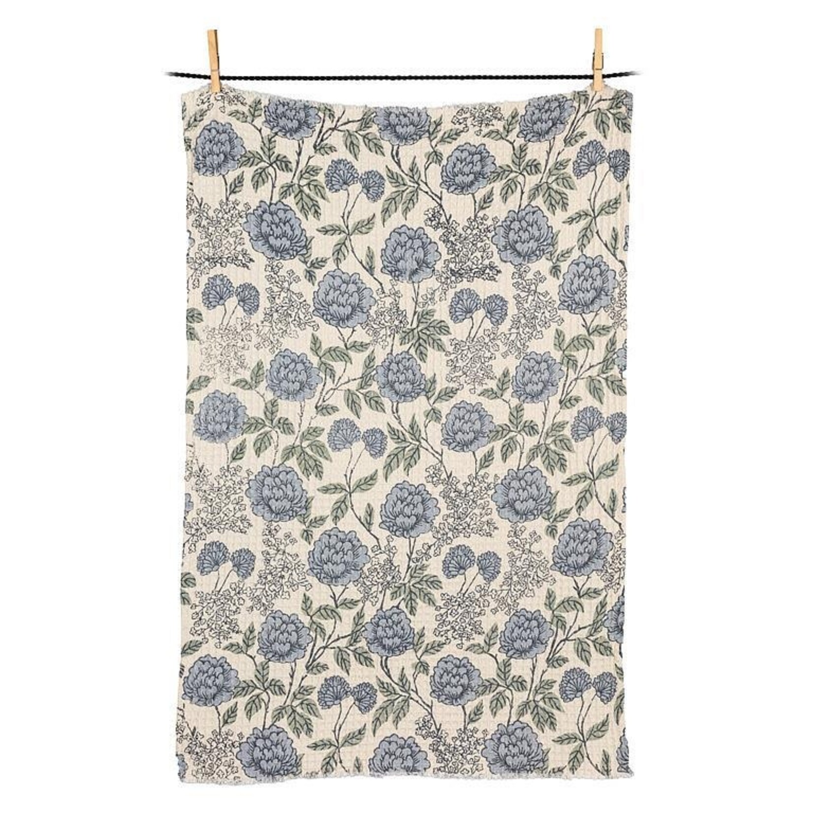 ABBOTT ABBOTT Blue Floral Kitchen Towel