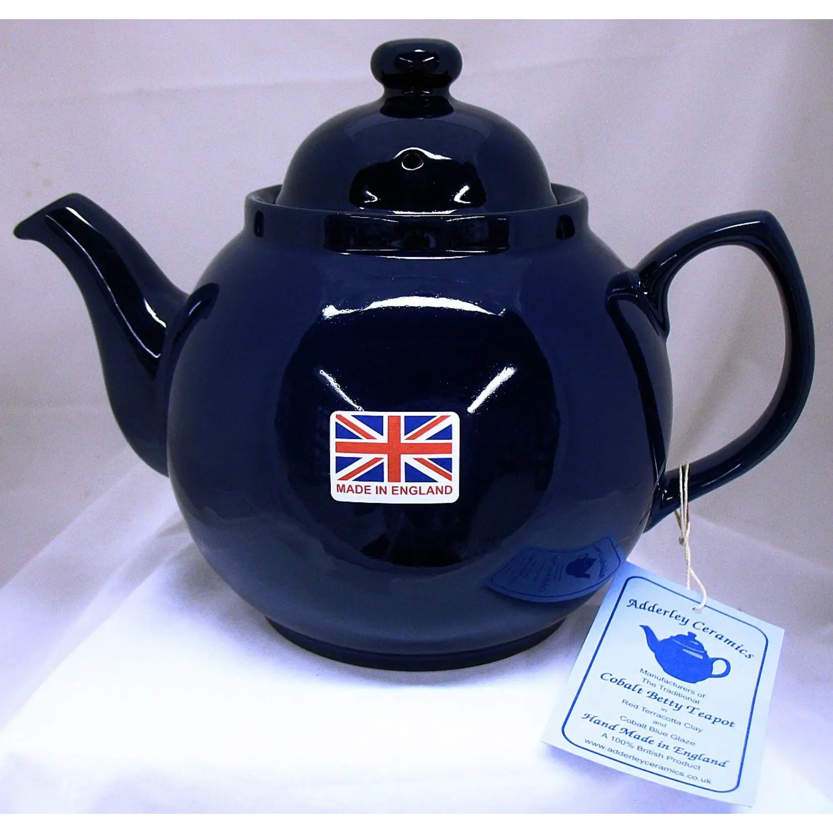 ADDERLEY ADDERLEY Cobalt Betty Teapot - 6 cup