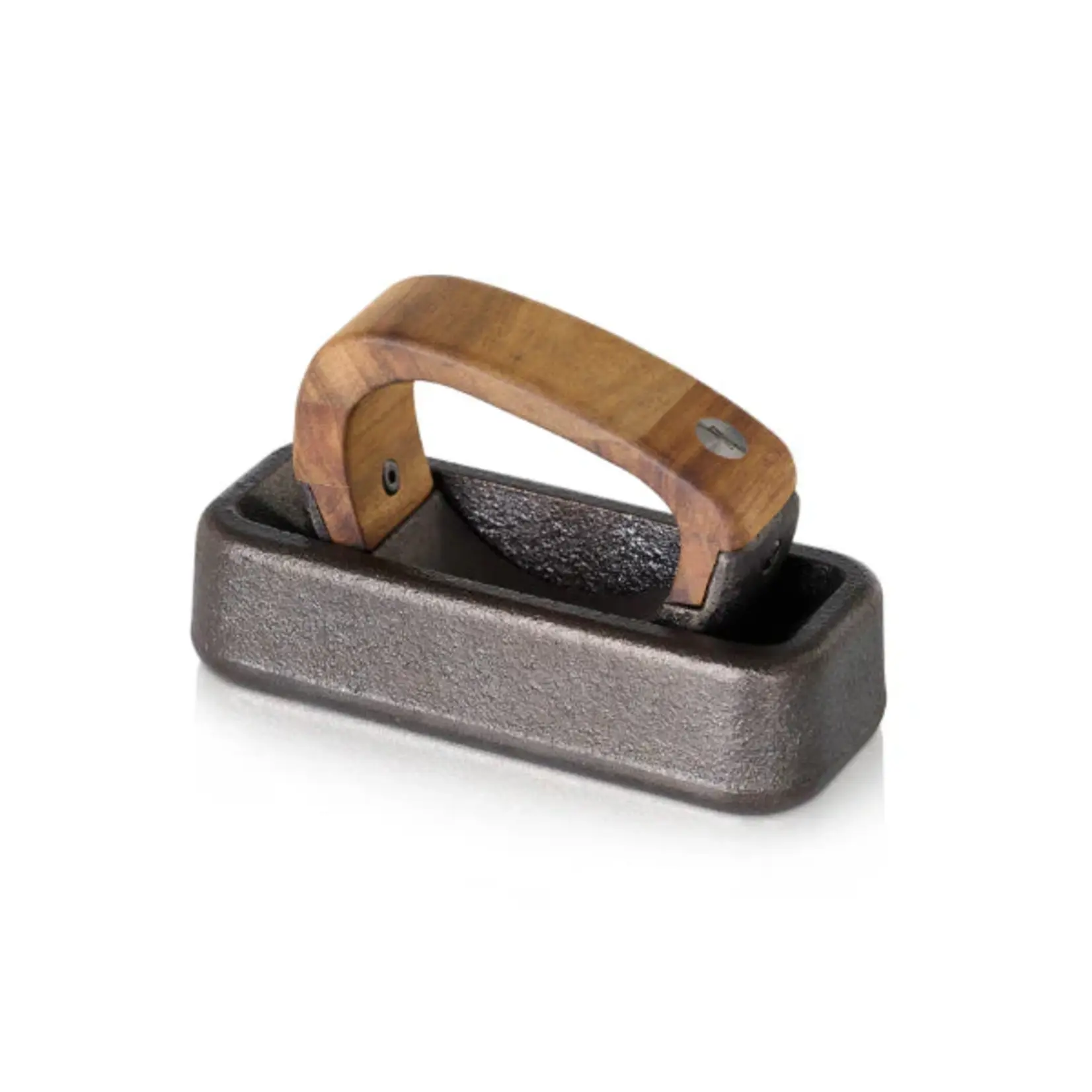 ADHOC ADHOC Rocca Rocking Mortar - Cast Iron/Acacia Wood