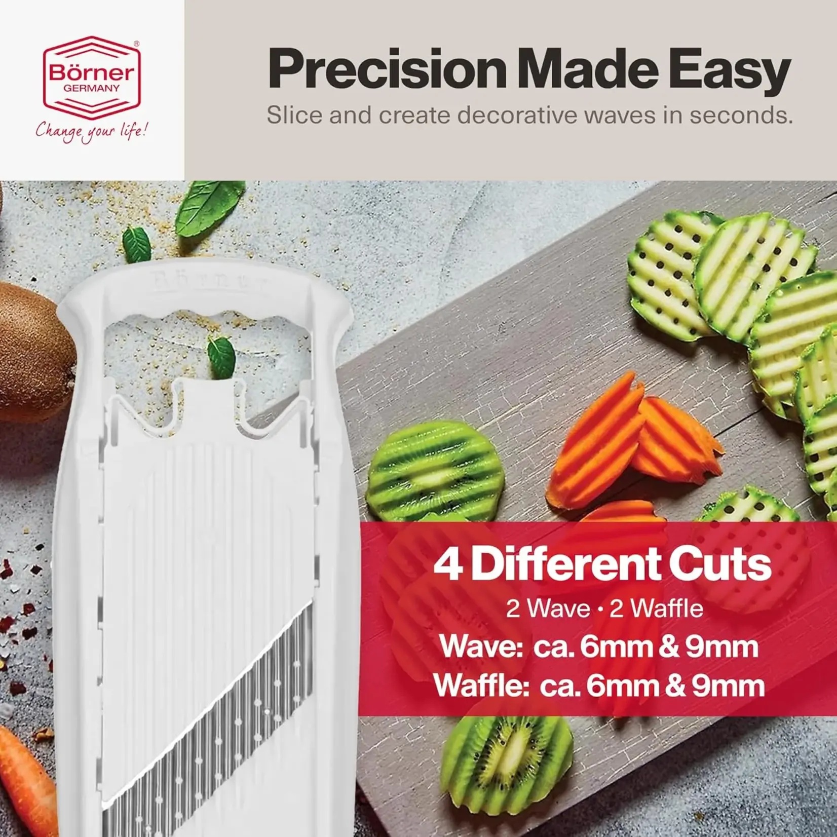 BORNER SWISSMAR Borner Waffle Slicer Powerline DNR