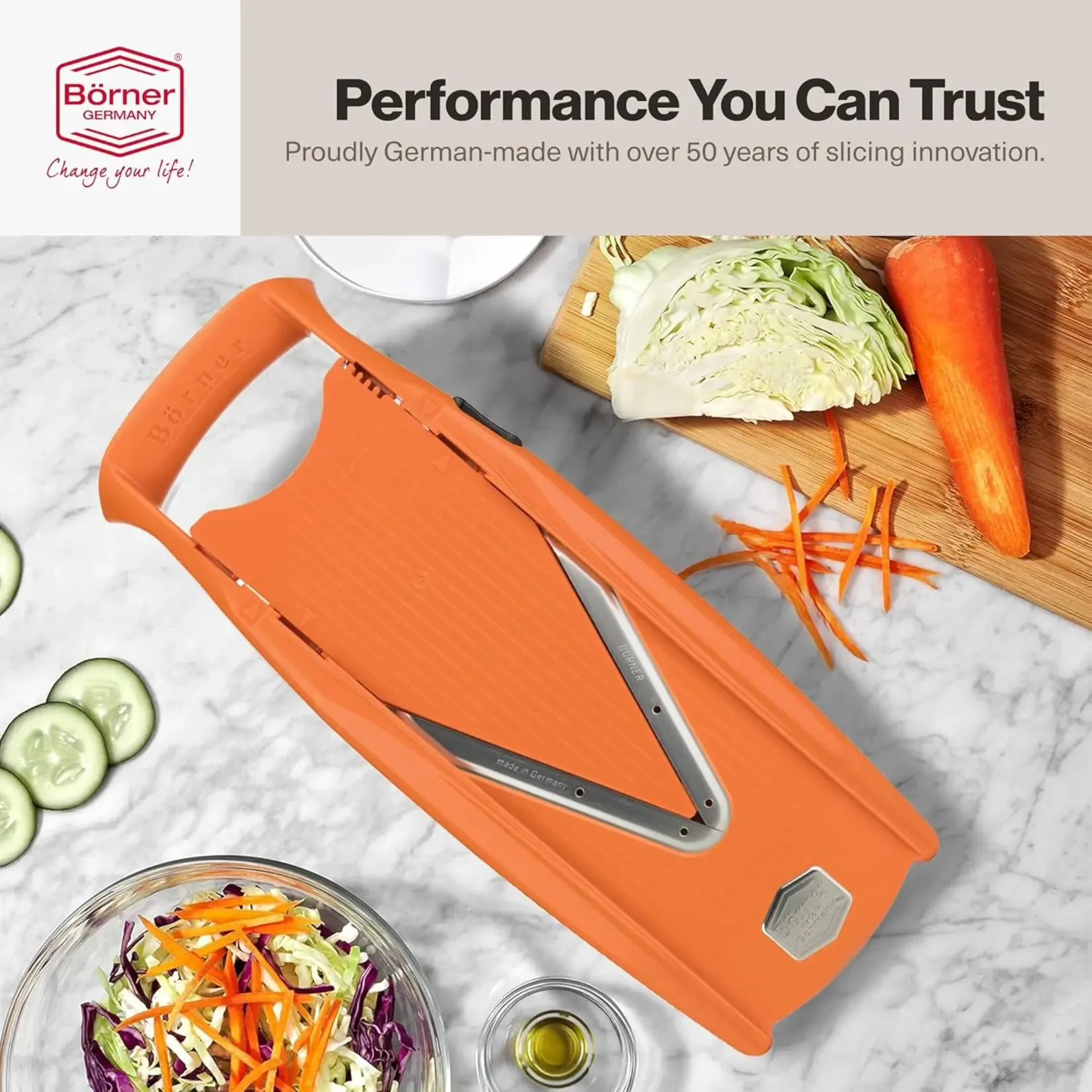 BORNER SWISSMAR Borner VPower V-Slicer - Orange DNR