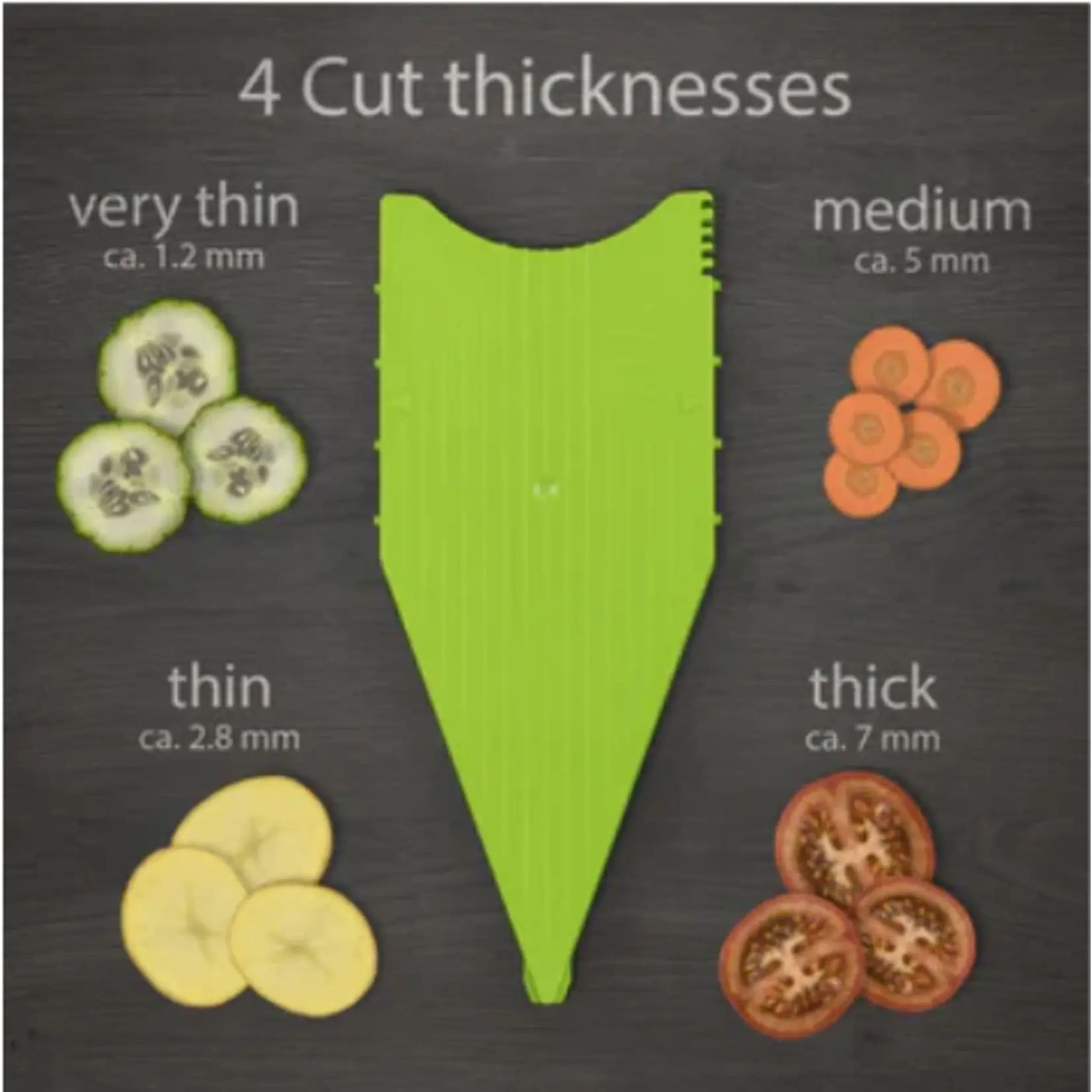 BORNER SWISSMAR Borner VPower V-Slicer - Green