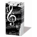 PAPER PRODUCTS DESIGN Sniff Napkin - I Love Music