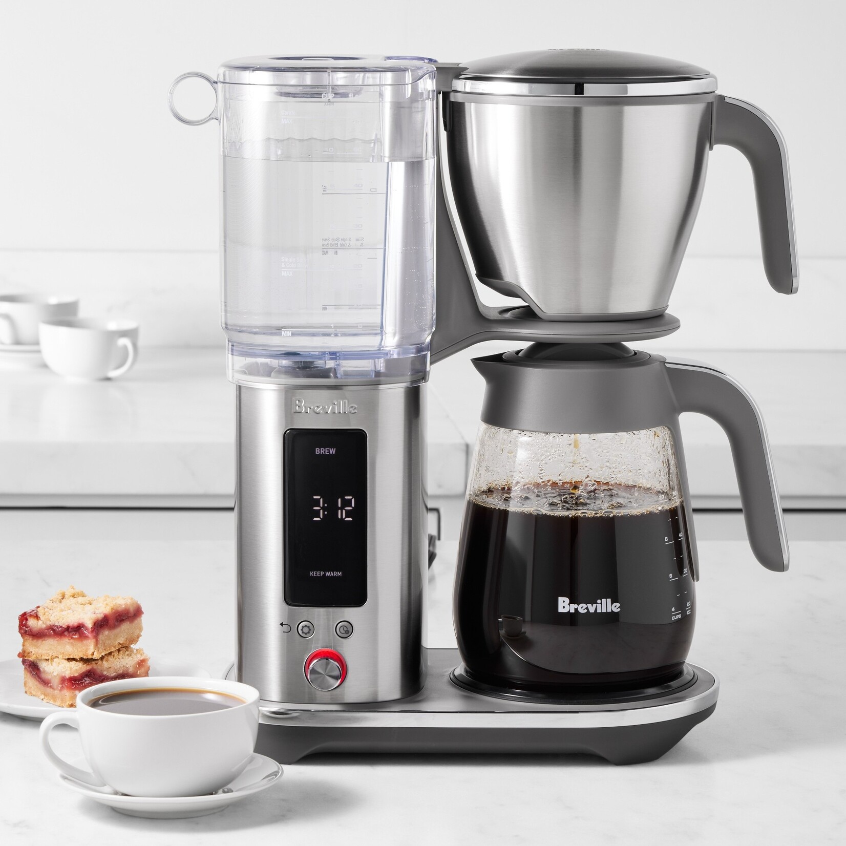 BREVILLE BREVILLE  The Luxe Brewer - Glass