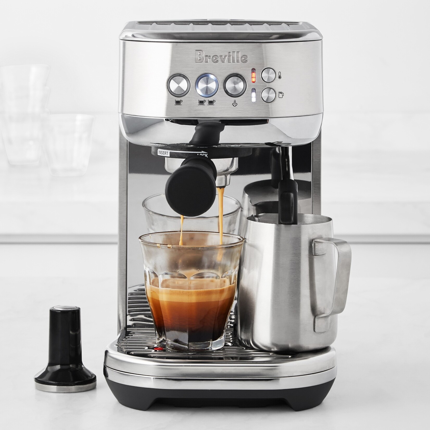 BREVILLE BREVILLE Bambino Plus Espresso Machine Stainless