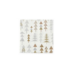 HARMAN Lunch Napkin - Geo Trees Metallic